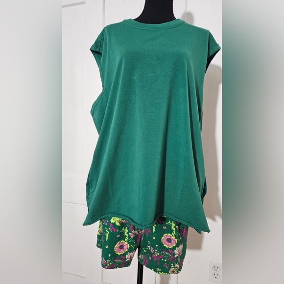 FP Movement by Free People Forest Green Muscle micro set - Picture 7 of 8